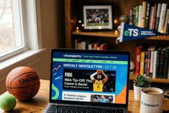 How to Subscribe to the etruesports newsletter