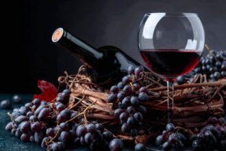 cabernet sauvignon grapes​: A blend of elegance and intensity.