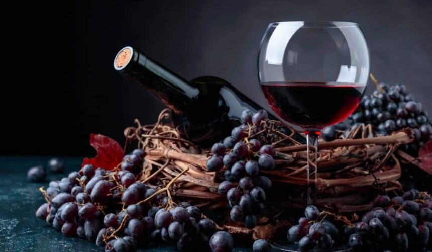 cabernet sauvignon grapes​: A blend of elegance and intensity.