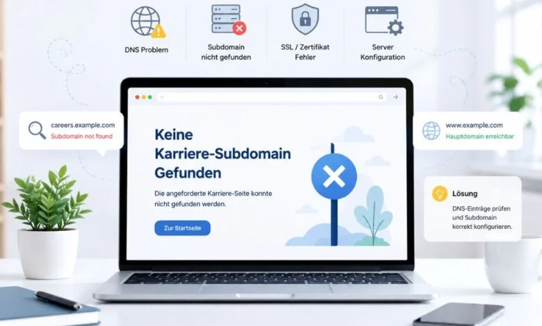 keine karriere-subdomain gefunden
