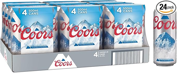 Coors Light Lager Cans: Premium Refreshment in Every Sip